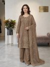 Sr 1727 Gmy Choo Silk With Embroidery Beads Work Sharara Suits